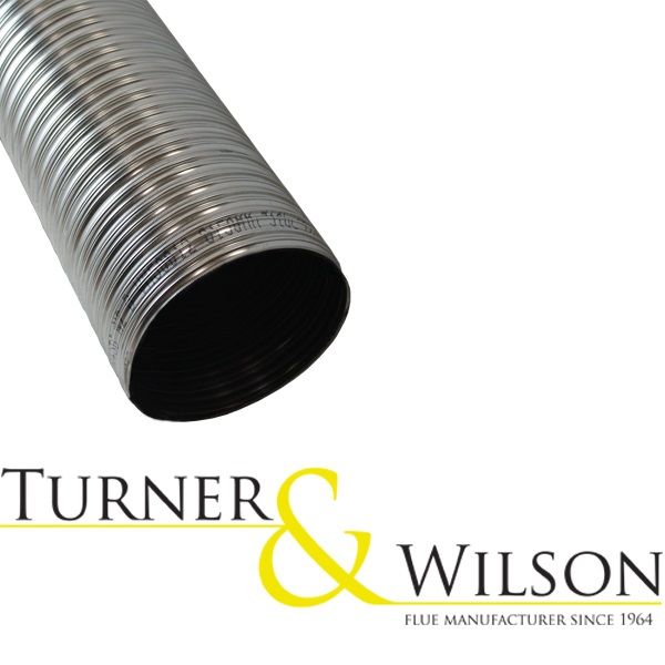 Turner & Wilson Flue/Chimney Liner - 316 Grade Stainless Steel - Per Linear Meter Turner & Wilson Flue/Chimney Liner - 316 Grade Stainless Steel - Per Linear Meter