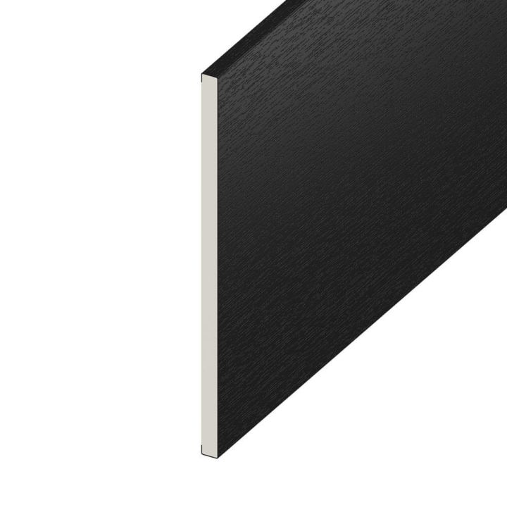 Soffit UPVC Board - Flat - Black Ash (5m) Soffit UPVC Board - Flat - Black Ash (5m)
