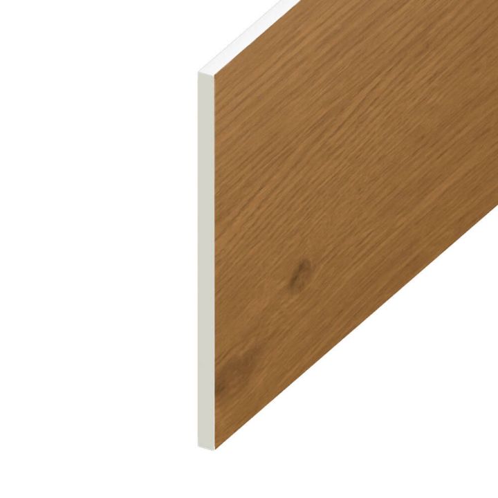 Soffit UPVC Board - Flat 300mm x 9mm - Irish Oak (5m)