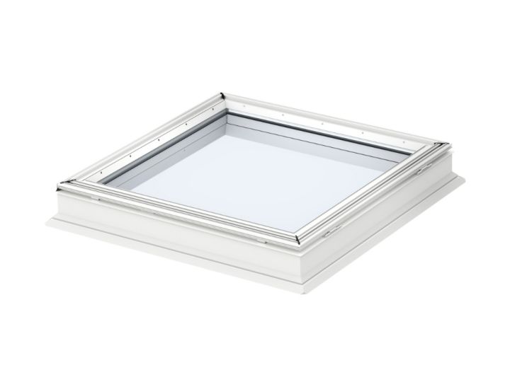 VELUX CFP Double-Glazed Fixed Flat Roof Window with Burglary-Resistant Base
