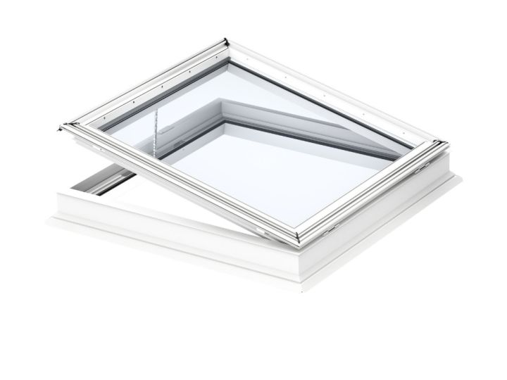 VELUX INTEGRA CVP 0673QVA Double-Glazed Electric Flat Roof Window with Burglary-Resistant Base