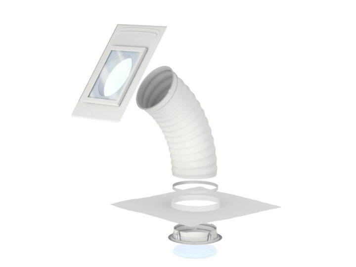 VELUX TLF/TLR Flat Roof Sun Tunnel for Slates VELUX TLF/TLR Flat Roof Sun Tunnel for Slates