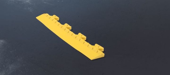 Protec - Rhino Tile Ramp Edge - Yellow (Pack of 5) Protec - Rhino Tile Ramp Edge - Yellow (Pack of 5)