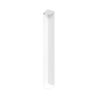 Fascia Board - 90˚ External Corner Trim - 450mm - White Ash