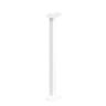 Fascia Board - 90˚ Internal Corner Trim - 450mm - White Ash