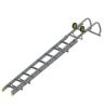 Werner Double Extending Roof Ladder