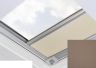 Fakro - ARF/D II 231 - Flat Roof Manual Blackout Blind - Cedar Brown