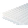 MegaSheet 3in Corrugated PVC Roofing Sheet (Clear)