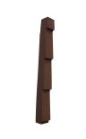 Lightweight Tiles - Granulated Verge (Side Flashing) - Left Hand - Brown