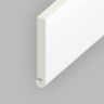 Bull-nosed Fascia UPVC Board - White (5m)