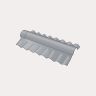 Swisspearl Cemsix Big Six Fibre Cement Two-Piece Close Fitting Adjustable Ridge