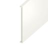 Double Fascia UPVC Board - Plain 450mm x 18mm - White Ash (5m)