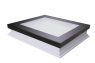 Fakro Flat Roof Window - Flat and Non-Opening - Passive Quadruple Glazing [DXF-D U8]