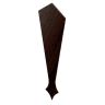 Fascia Board - Roofline Finial - 350mm - Rosewood