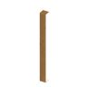 Fascia Board - Joint Trim - 450mm - Irish Oak
