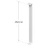 Fascia board joint trim size