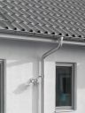 Lindab Steel Guttering - Half Round Gutter - Magestic Galvanised
