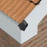 Manthorpe SmartVerge PVCu Rebated Eaves Closure (Pack of 2)