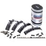 Klober Roll-Fix Concrete Vented Dry Ridge Kit - 295 x 5000mm - Anthracite