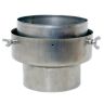 Flexiwall Chimney Liner to Stove Pipe Adaptor - 125mm to 150mm