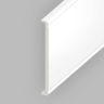 Double Fascia UPVC Board - Ogee 400mm x 18mm - White (5m)