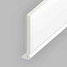 Fascia UPVC Board - Ogee - White (5m)