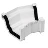 UPVC Universal Plus Squareline Guttering - External Angle - 128mm x 88mm