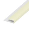 Soffit Board Wall Clip - 25mm - Cream (5m)