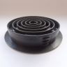 Soffit Board Disc Ventilator - 70mm - Black
