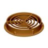 Soffit Board Disc Ventilator - 70mm - Oak