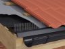 Timloc 10mm Over Fascia Eaves Vent System with Comb Filler - 900mm - Black (Pack of 10)