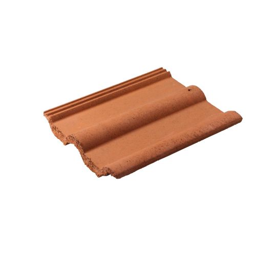 Redland 50 Double Roman Concrete Roof Tile - Smooth Terracotta (2201)
