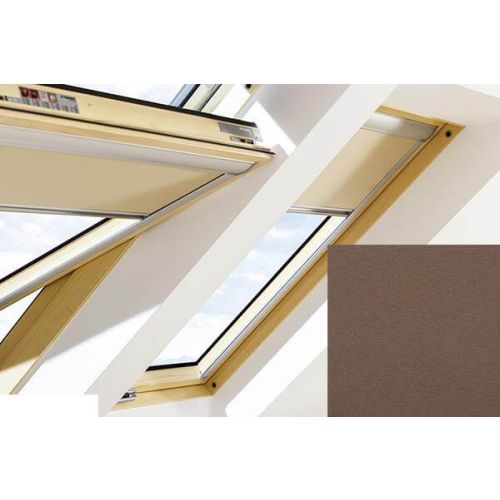 Fakro - ARF II 256 - Manual Blackout Blind - Walnut