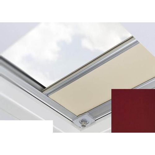Fakro - ARF/D II 056 - Flat Roof Manual Blackout Blind - Walnut Brown