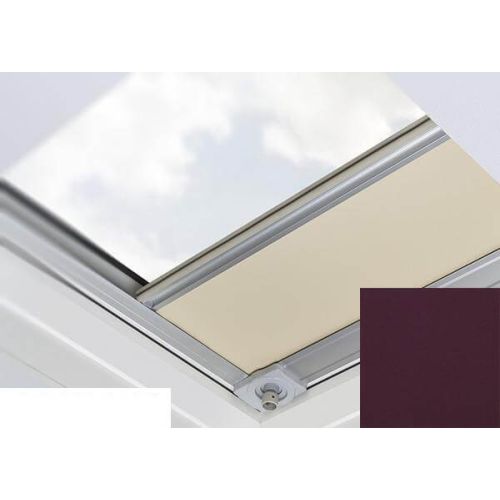 Fakro - ARF/D II 261 - Flat Roof Manual Blackout Blind - Crease Black