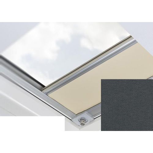 Fakro - ARF/D II 265 - Flat Roof Manual Blackout Blind - Anthracite