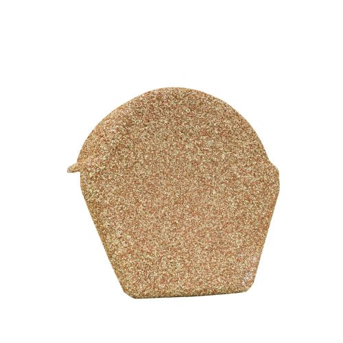 Lightweight Tiles - Granulated Ridge End Cap - Barley Straw