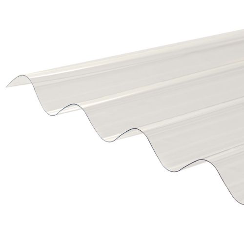 MegaSheet Corrugated Polycarbonate Roofing Sheet - 0.8mm