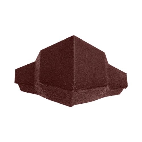 Britmet Pantile 2000 - Metal Hip End Cap - Antique Red