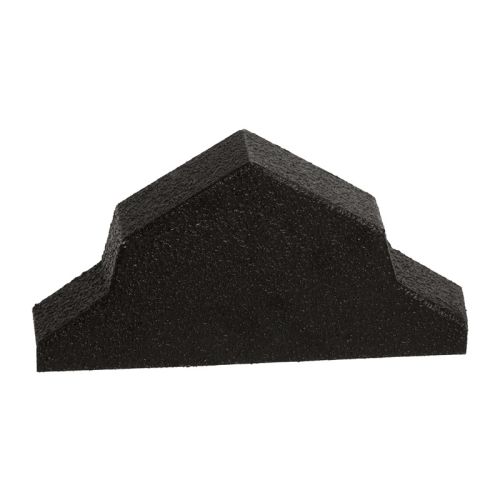 Britmet Pantile 2000 - Metal Ridge End Cap - Charcoal
