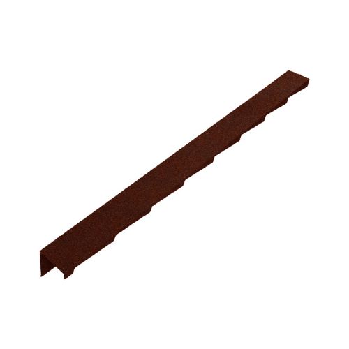 Britmet - Metal Left Hand Barge - Rustic Terracotta (1250mm)