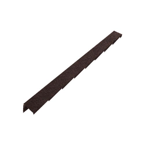 Britmet - Metal Right Hand Barge - Rustic Brown (1250mm)