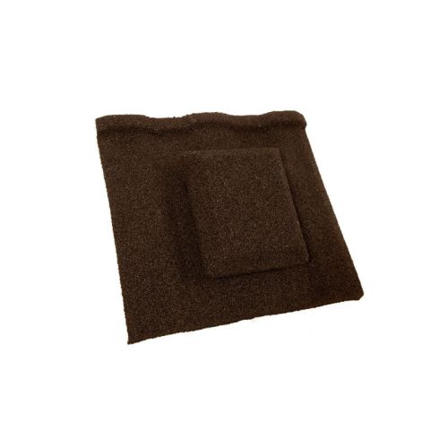 Britmet Profile 49 - Air Vent Tile - Bramble Brown
