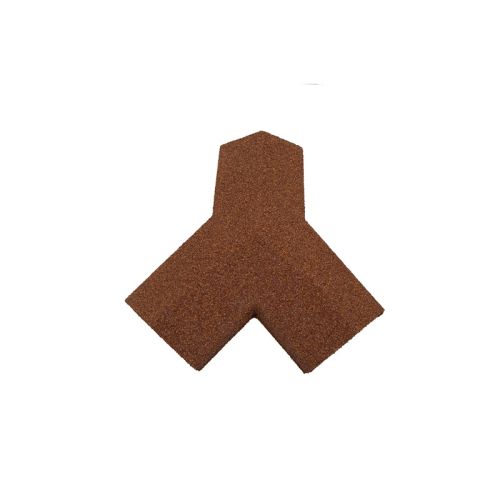 Britmet Shingle - Metal 3 Way Slimline Ridge/Hip - Rustic Terracotta