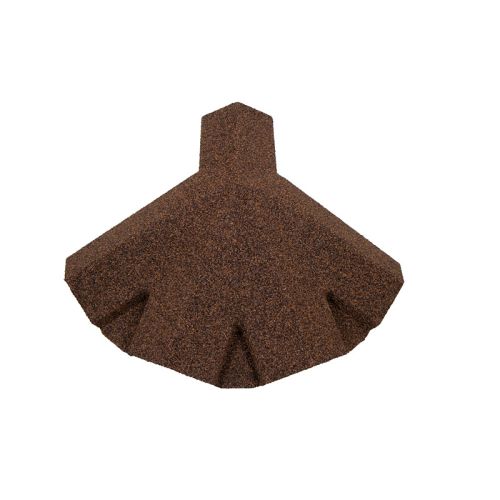 Britmet Shingle - Slimline 5 Way Slimline Ridge/Hip - Rustic Brown
