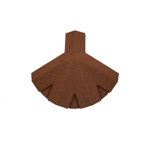 Britmet Shingle - Slimline 5 Way Slimline Ridge/Hip - Rustic Terracotta