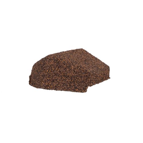 Britmet Shingle - 90 Degree Metal Slimline Ridge End Cap - Rustic Brown