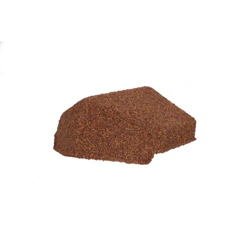 Britmet Shingle - 90 Degree Metal Slimline Ridge End Cap - Rustic Terracotta
