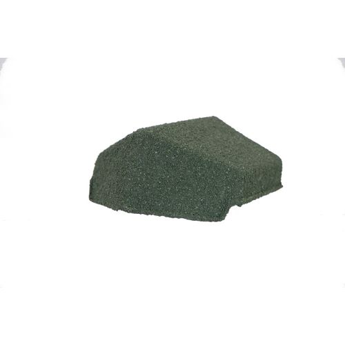 Britmet Shingle - 90 Degree Metal Slimline Ridge End Cap - Tartan Green
