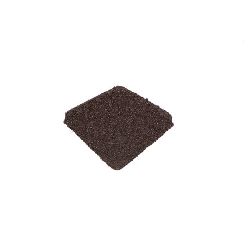 Britmet Shingle - Metal Slimline Ridge End Cap - Bramble Brown